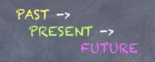 Past -> Present -> Future
